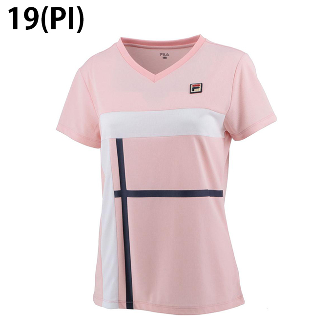 フィラ FILA テニスウェア ゲームシャツ レディース DAISY VL2598 ヒマラヤ