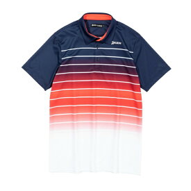 スリクソン SRIXON ゴルフウェア ポロシャツ 半袖 メンズ グラデーションプリントシャツ RGMVJA06