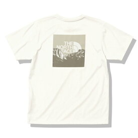 ザ・ノース・フェイス Tシャツ 半袖 メンズ ショートスリーブスクエアマウンテンロゴティー S/S Square Mountain Logo Tee NT32377 W THE NORTH FACE ノースフェイス