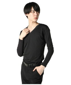 ツアーディビジョン Tourdivision ゴルフ アンダーウェア 長袖 メンズ 身頃メッシュVNアンダー TD220110M03