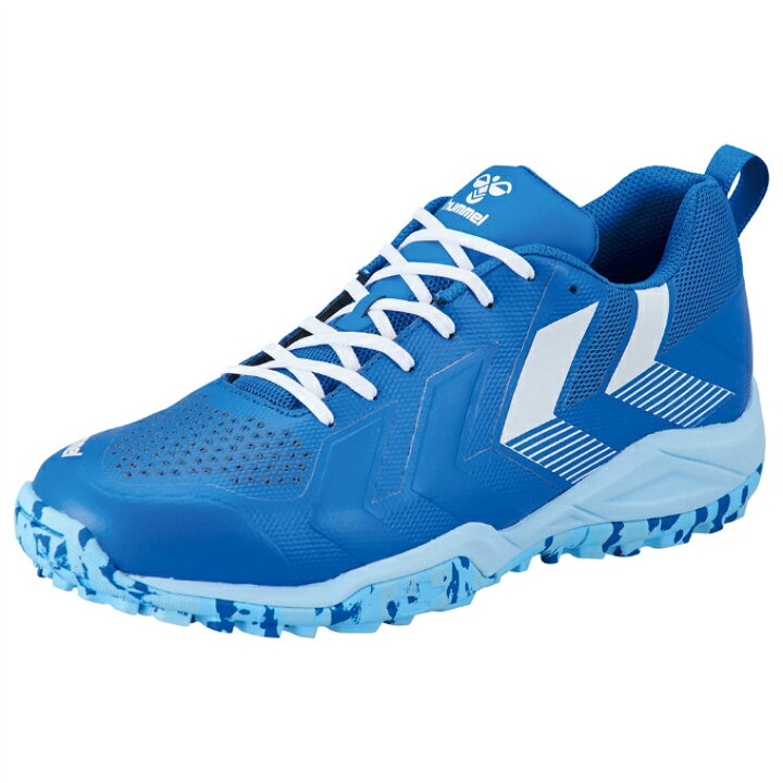 美品 ます hummel ハンドボールシューズ グランドフライ4 ヒュンメル 25 黒