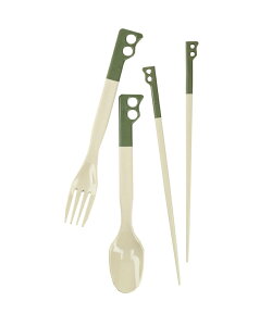 `X CHUMS H  tH[N Xv[ Lp[Jg[Zbg Camper Cutlery Set CH62-1734