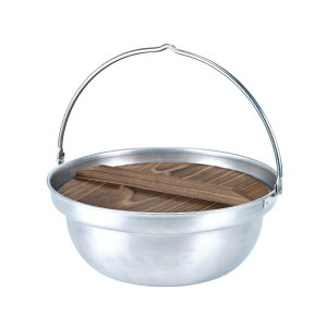 【全品対象最大10%OFFクーポン 10/24 20:00〜10/27 1:59】ユニフレーム UNIFLAME 調理器具 鍋 焚き火鍋 30cm 660003