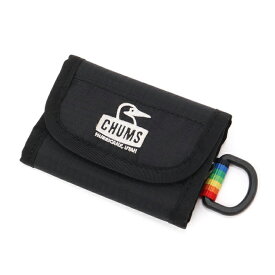 チャムス CHUMS 財布 スプリングデールコンパクトウォレット Spring Dale Compact Wallet CH60-3475 BLACK RAINBOW