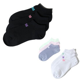 プーマ ゴルフ ソックス レディース 3Pビッグメッシュアンクルソックス 3563-153 PUMA