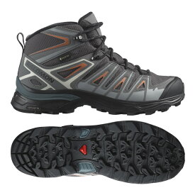 サロモン トレッキングシューズ ゴアテックス ミッドカット レディース Xウルトラパイオニア X ULTRA PIONEER MID GTX L47196600 GORE-TEX salomon 登山靴 防水シューズ 山登り