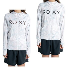 【エントリーでポイント最大15倍！】ロキシー ROXY ラッシュガード 長袖 レディース BLOOMING FLOWERS PARKA ラッシュガード RLY231027