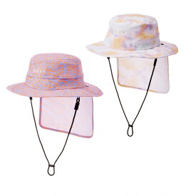 【エントリーでポイント最大15倍！】ロキシー ROXY サーフハット レディース UV WATER CAMP HAT PRT UV CUT 日焼け防止ハット RSA231716