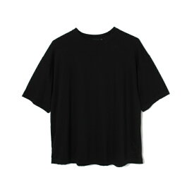 【エントリーでポイント最大15倍！】ワイルドシングス WILDTHINGS Tシャツ 半袖 メンズ ICEPAC OVERSIZE T WT23042KB BLACK