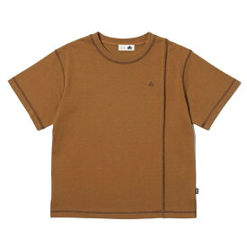 ロゴス LOGOS Tシャツ 半袖 レディース カラースキームショートスリーブT 3286-9671 Camel