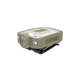 クレイモア CLAYMORE ヘッドライト LEDライト 防災 災害対策 登山 釣り キャンプ アウトドア ヘッドランプ CAPON 40B キャップオン 40B CLP-210 TAN