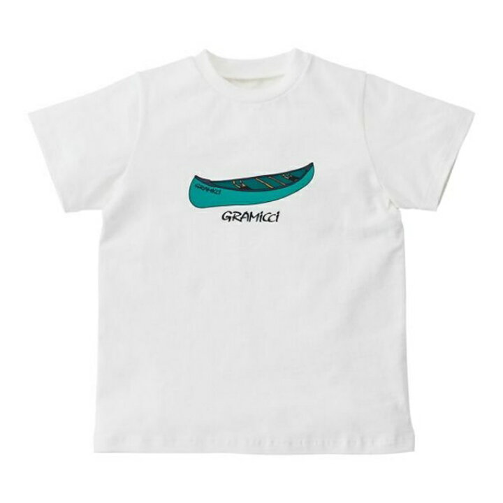 グラミチ Gramicci Tシャツ 半袖 ジュニア キッズカヌーTシャツ G3SK-T058-J WHITE ヒマラヤ