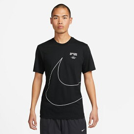 【エントリーでポイント最大15倍！】ナイキ Tシャツ 半袖 メンズ NSW BIG SWOOSH Tシャツ2 DZ2884-010 NIKE