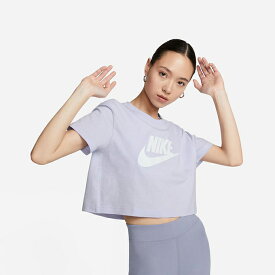 【エントリーでポイント最大15倍！】ナイキ Tシャツ 半袖 レディース NSW ESS FTクロップド半袖T BV6176-536 NIKE