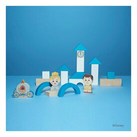 Disney キディア KIDEA BLOCK シンデレラ TYKD00302 木のおもちゃ つみき ブロック 知育玩具 1.5歳から 子ども 女の子 男の子 かわいい 【ご自宅配送限定】 ‥
