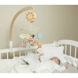 Disney キディア KIDEABABY オルゴールメリー TYKD00701 木製 ディズニー音楽 ベッドメリー 赤ちゃん ‥