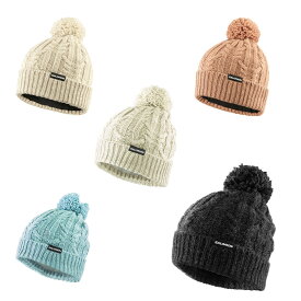 【全品対象最大10%OFF！2025年8月4日20:00〜8月11日1:59】 サロモン ニット帽 レディース IVY BEANIE salomon ニットキャップ ニットワッチ カフニット ビーニー 暖かい 防寒