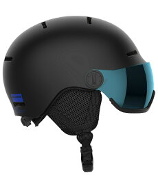 【10月9日1:59まで！ほとんど全品ポイントUP】サロモン スキー スノーボード ヘルメット ジュニア キッズ JR VISOR HELMET ORKA VISOR salomon おしゃれ 【24-25 2025モデル】