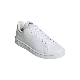 アディダス スニーカー メンズ アドバンコート ベース ライフスタイル AdvanCourt Base GW2064 LIT48 adidas 通学シューズ 通学靴 白靴 ホワイト 白色