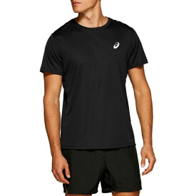 アシックス ランニングウェア Tシャツ 半袖 メンズ ランニングドライ半袖シャツ 2011C366-001 asics