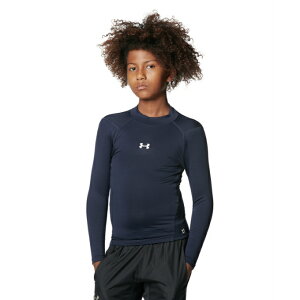 A_[A[}[ 싅 A_[Vc  WjA UA COLDGEAR ARMOUR COMPRESSION LONG SLEEVE MOCK SHIRT 1375390-410 UNDER ARMOUR