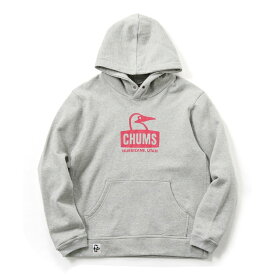 チャムス CHUMS スウェットパーカー レディース ブービーフェイスプルオーバーパーカー CH10-1419 H/Gray*Red