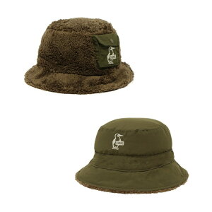 ySiΏۍő10OFFN[|sI`10/18 23F59z`X CHUMS nbg WjA LbYGt[Xo[VuoPbgnbg Kid's Elmo Fleece Reversible Bucket Hat CH25-1058 Brown/Khaki