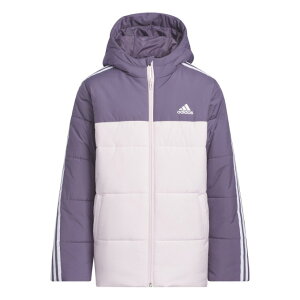 AfB_X ȃWPbg WjA 130`160cm J[ubN pfbh WPbg LbY Colorblocked Padded Jacket Kids IL6094 HAX56 adidas