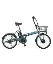 楽天市場】電動自転車 20インチ（カラーブルー）（電動アシスト自転車 