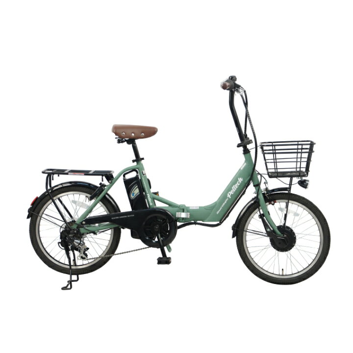 楽天市場】【送料無料】ペルテック PELTECH 折り畳み電動自転車 1年 