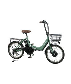 ペルテック PELTECH 自転車 20型電動アシスト自転車 フル装備6段 アルミ折り畳み TDN-212L12AH 【メーカー直送】【ご自宅配送限定】‥