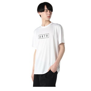 �A�N�^�[ AKTR �o�X�P�b�g�{�[���E�F�A �����V���c �����Y BASIC LOGO SPORTS TEE WH L 523-013005
