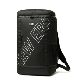 ニューエラ NEW ERA バックパック メンズ レディース ジュニア ボックスパック 32L プリントロゴ アウトライン ブラック 13772579