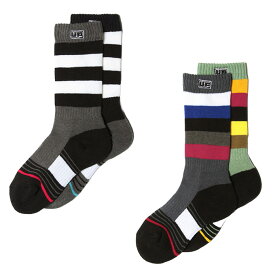 【全品対象最大10％OFFクーポン！7/13 10:00〜7/15 23:59】ビジョンピークス VISIONPEAKS スキー スノーボード ソックス 2足組 ジュニア 2P SOCKS メリノウール混 VP131802A02