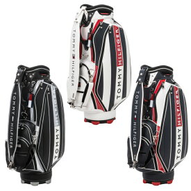 トミーヒルフィガーゴルフ TOMMY HILFIGER GOLF キャディバッグ メンズ カートキャディバッグFACE THMG3FC4