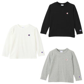 チャンピオン Champion Tシャツ 長袖 ジュニア キッズ ロングスリーブTシャツ CK-Y401