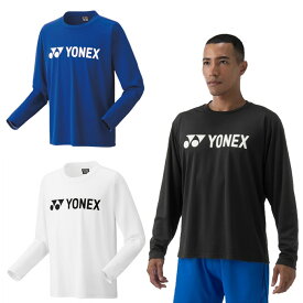 ヨネックス テニスウェア バドミントンウェア Tシャツ 長袖 メンズ ユニロングスリーブTシャツ 16802 YONEX