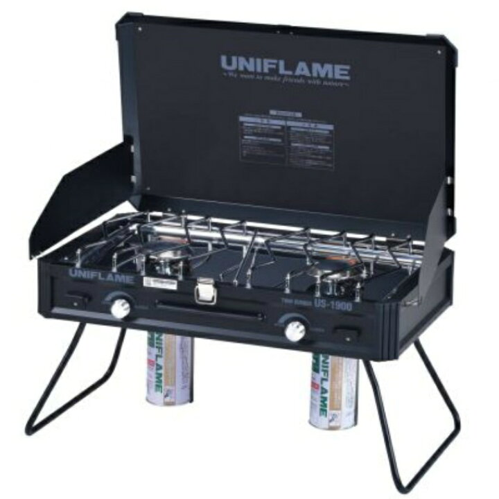 楽天市場】ユニフレーム UNIFLAME ツーバーナー ツインバーナーUS-1900 