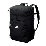 アディダス サッカー バックパック ボール用デイパック 30L 大容量 バスケ ミニバス バレー 球技 部活 AD…