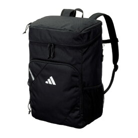 【全品対象最大10％OFFクーポン！7/13 10:00〜7/15 23:59】アディダス サッカー バックパック ボール用デイパック 30L 大容量 バスケ ミニバス バレー 球技 部活 ADP44BK adidas