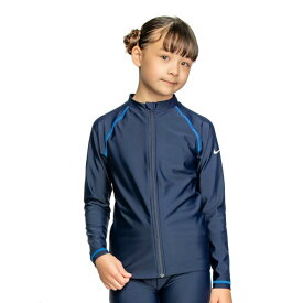 【送料無料】ナイキ ラッシュガード スクール水着 長袖 ジュニア GIRLS F/Z 120-170cm 1991085 NIKE