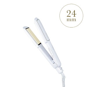 ySiΏۍő10OFFN[|! 9/25 23:59܂ŁzFESTINO tFXeBm Straight Hair Iron 24mm Xg[gwAAC24mm SMHB-020-WHyzz