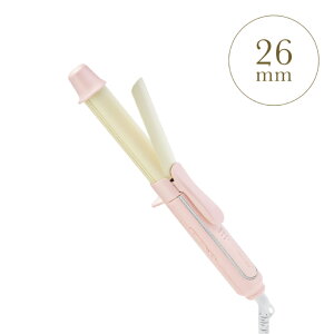 �yD����|�C���g10�{�I2026/1/10 20:00�`23:59�zFESTINO �t�F�X�e�B�m Curl Hair Iron �J�[���w�A�A�C���� 26mm SMHB-025-PK�y������z������z