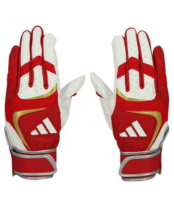 アディダス 野球 バッティンググローブ 両手用 41 バッティンググラブ BASIC LBG403 adidas