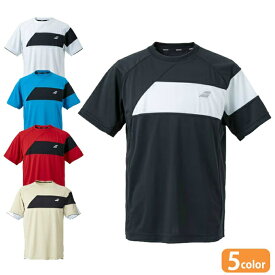 バボラ Babolat テニスウェア バドミントンウェア ゲームシャツ メンズ クラブショートスリーブシャツ BUG4311C