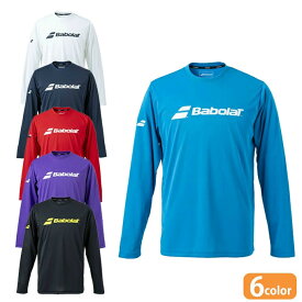 バボラ テニスウェア バドミントンウェア Tシャツ 長袖 メンズクラブロングスリーブシャツ BUP4510C Babolat