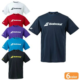 バボラ テニスウェア バドミントンウェア Tシャツ 半袖 メンズ クラブショートスリーブシャツ BUP4511C Babolat