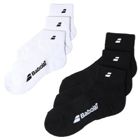 バボラ ソックス 3足組 メンズ クラブショートソックス 3足セット CLUB 3Pショートソックス BUS4815C Babolat