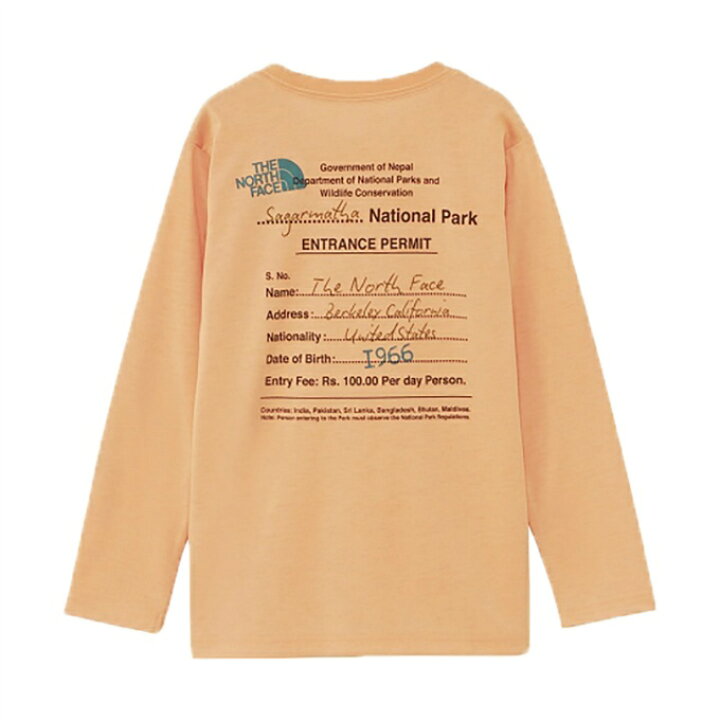 楽天市場】ザ・ノース・フェイス Tシャツ 長袖 ジュニア ロング 