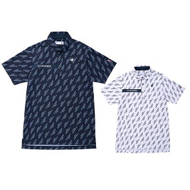 ルコックスポルティフ le coq sportif ゴルフウェア ポロシャツ 半袖 メンズ ストレッチフォーサー 小柄 QGMXJA06